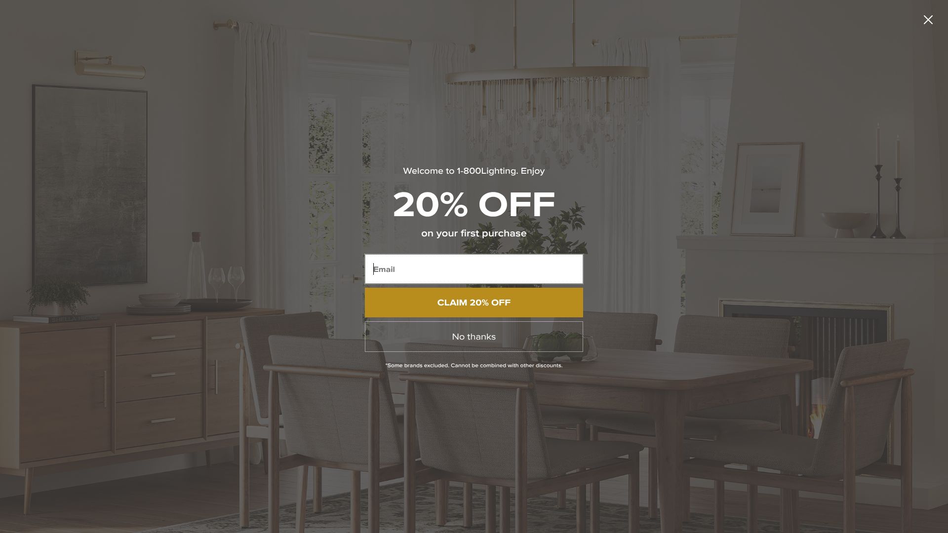 Screenshot von 1800lighting.com