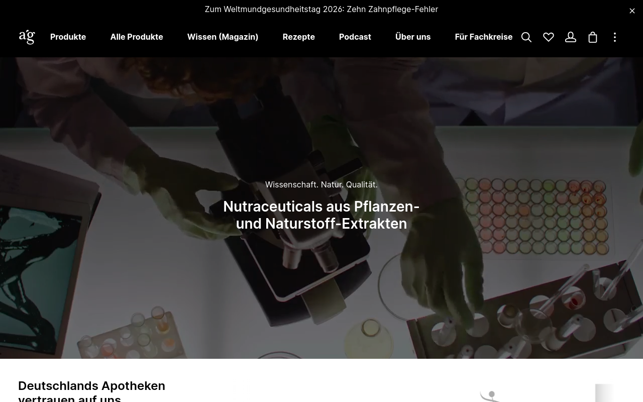 Screenshot von artgerecht.com
