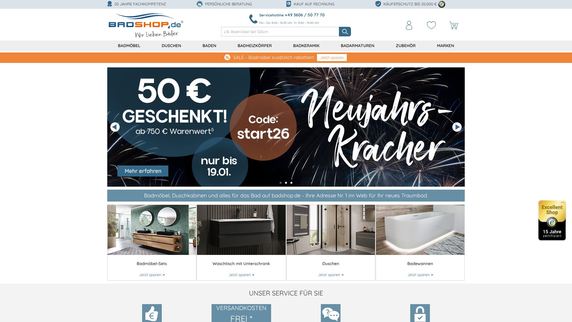 Screenshot von badshop.de