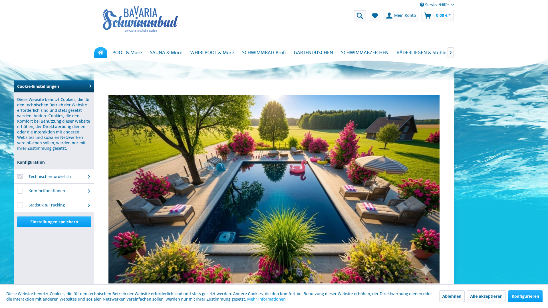 Screenshot von BAVARIA Schwimmbad