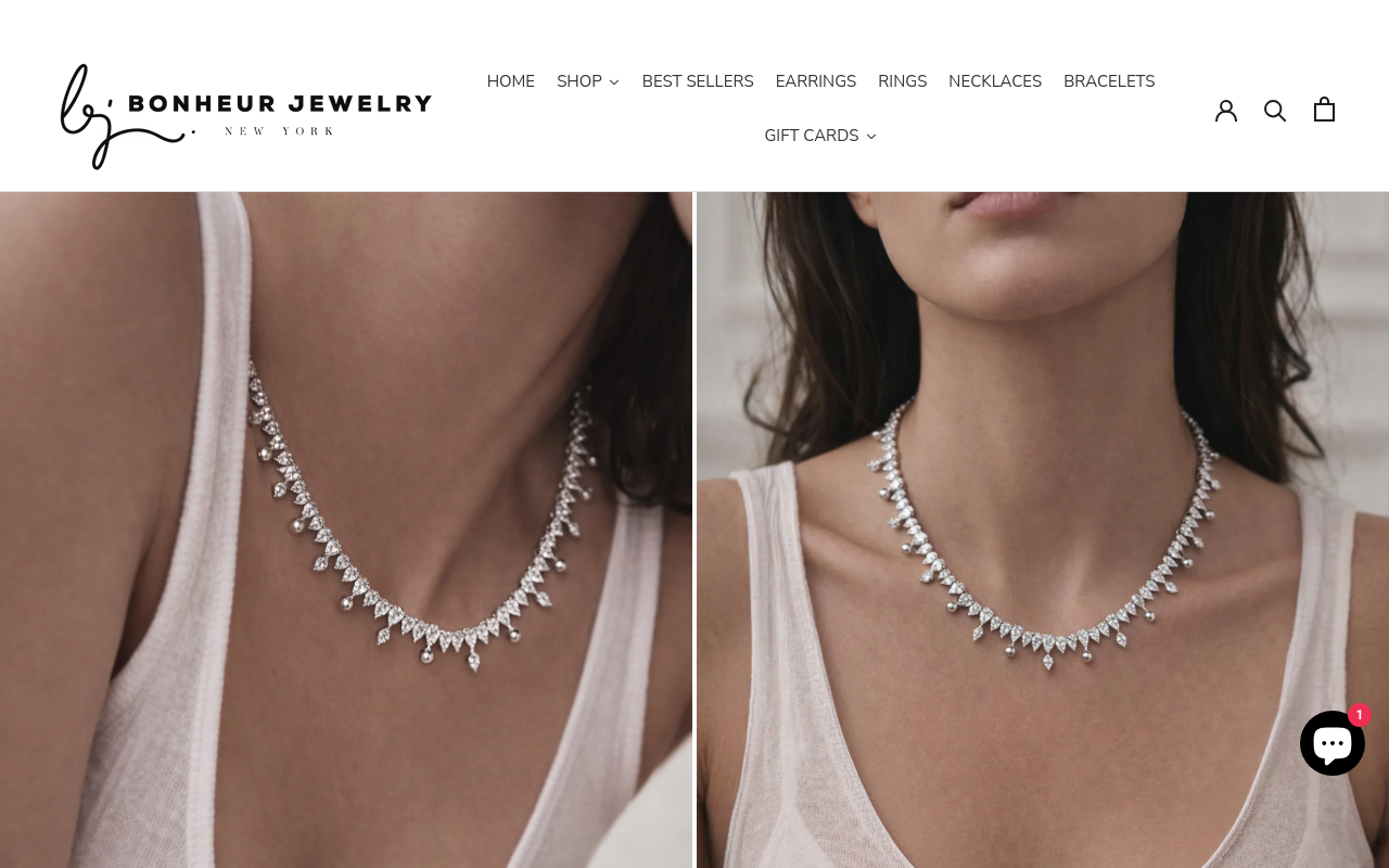 Screenshot von bonheurjewelry.com