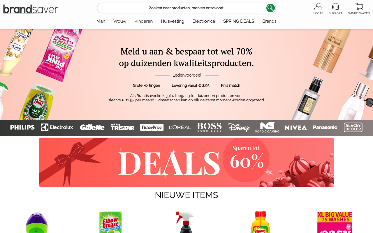Screenshot von brandsaver.be