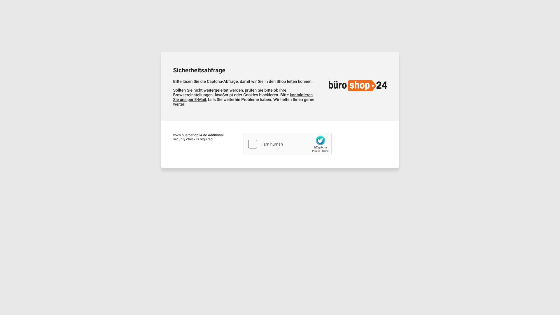 Screenshot von bueroshop24.de