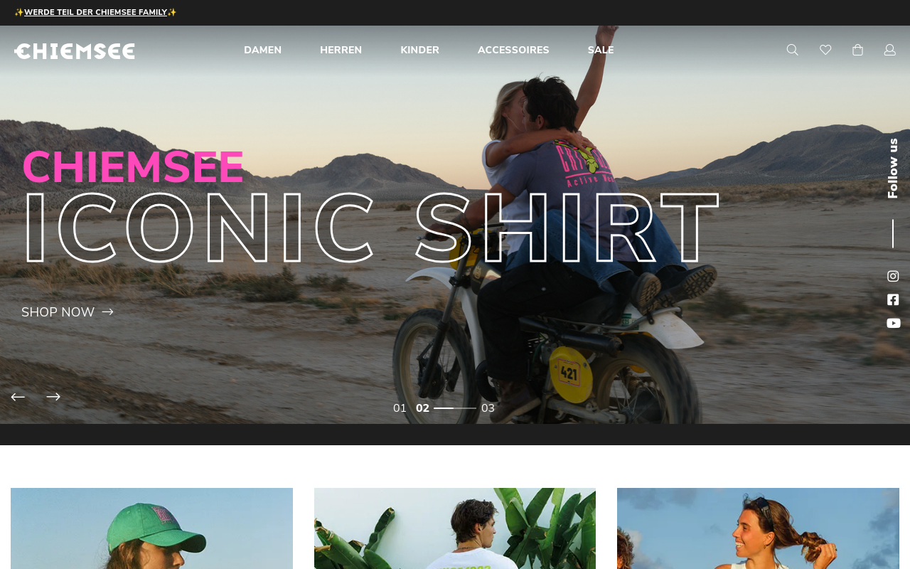 Screenshot von chiemsee.com