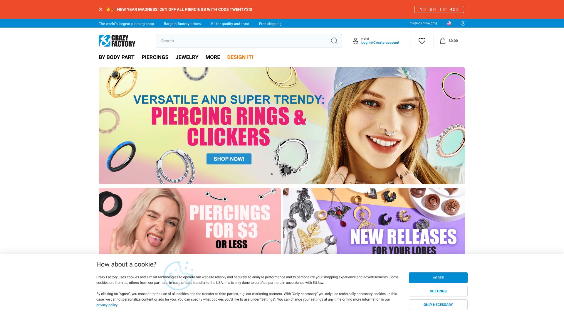 Screenshot von crazy-factory.com