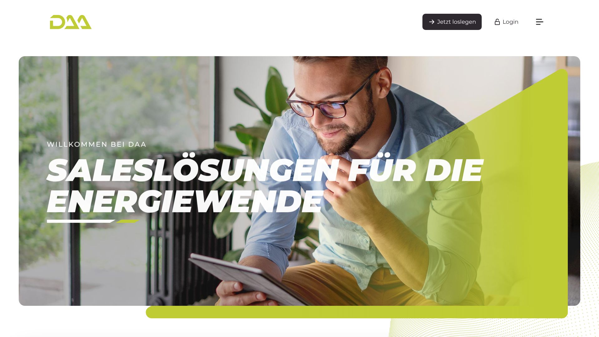 Screenshot von daa.net