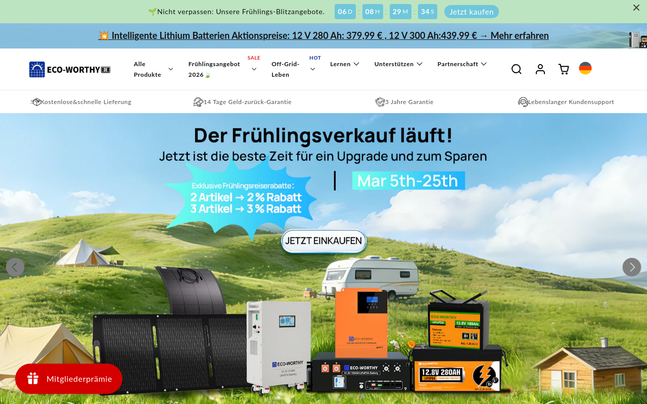 Screenshot von Eco-Worthy DE