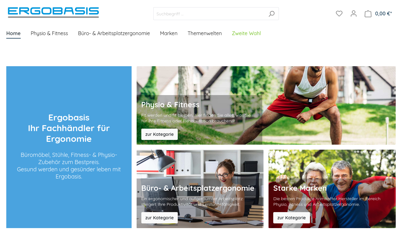 Screenshot von ergobasis.de