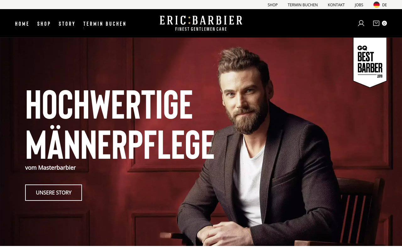 Screenshot von ericbarbier.de