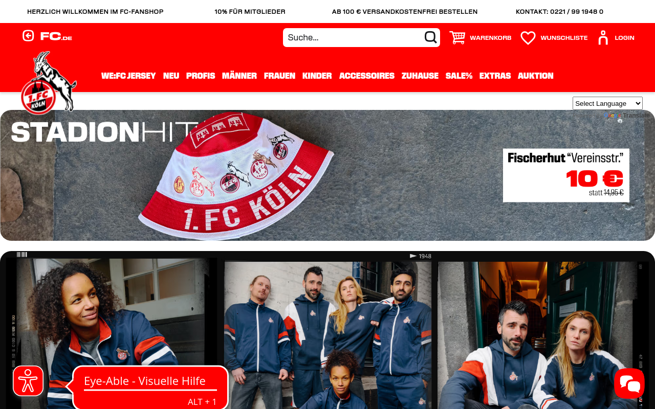 Screenshot von 1. FC Köln DE