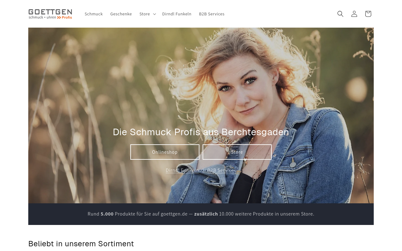 Screenshot von goettgen.de
