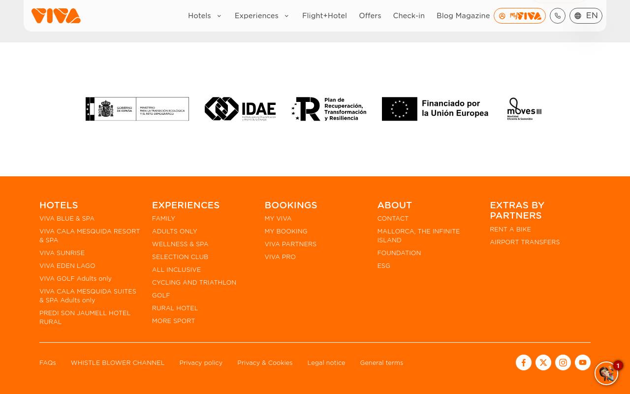 Screenshot von hotelsviva.com