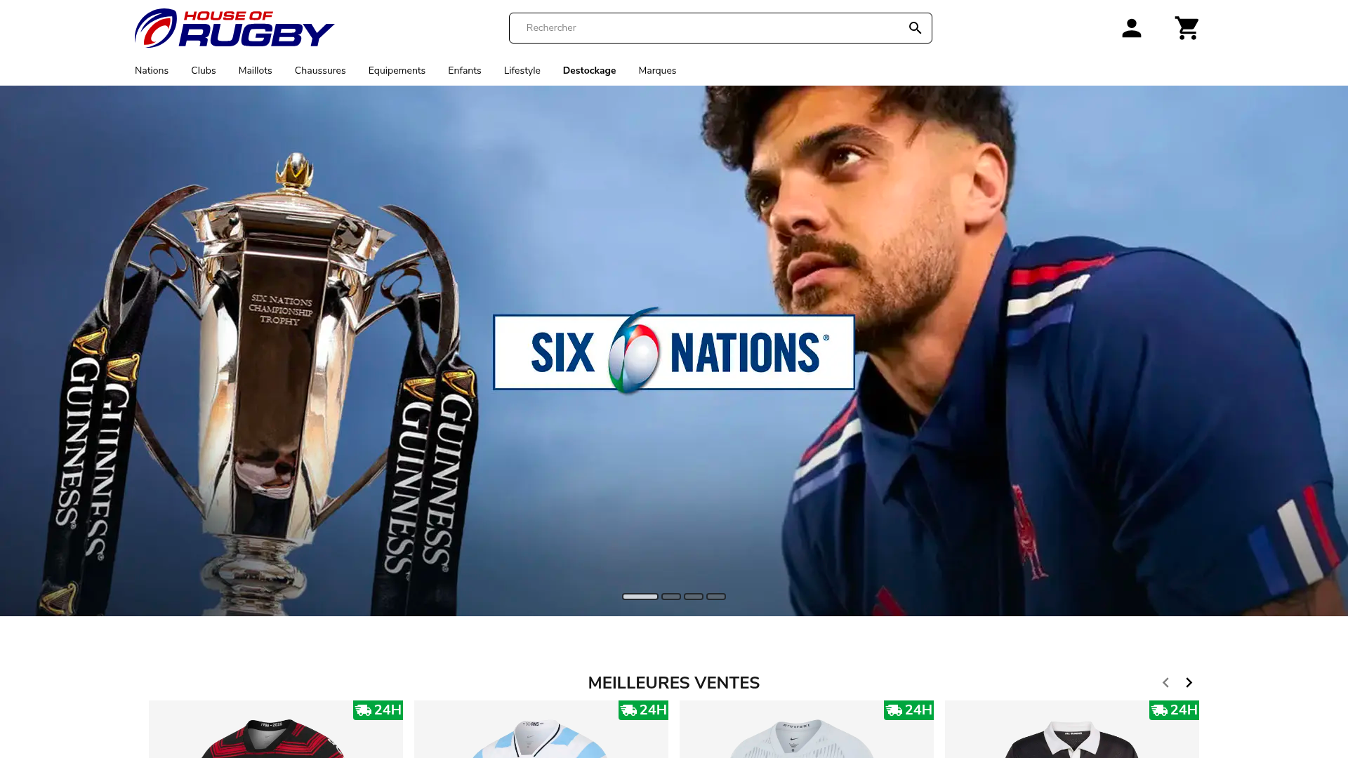 Screenshot von house-of-rugby.fr