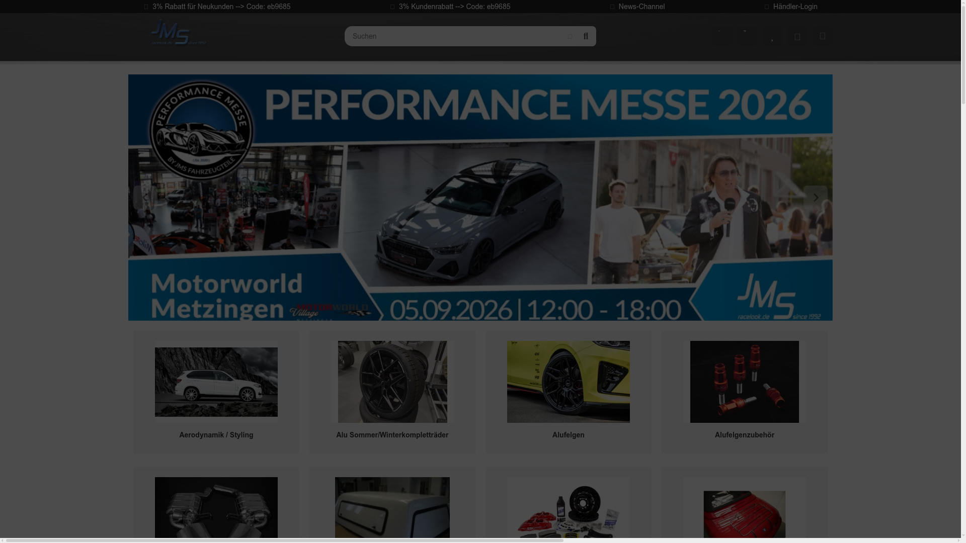Screenshot von JMS Fahrzeugteile