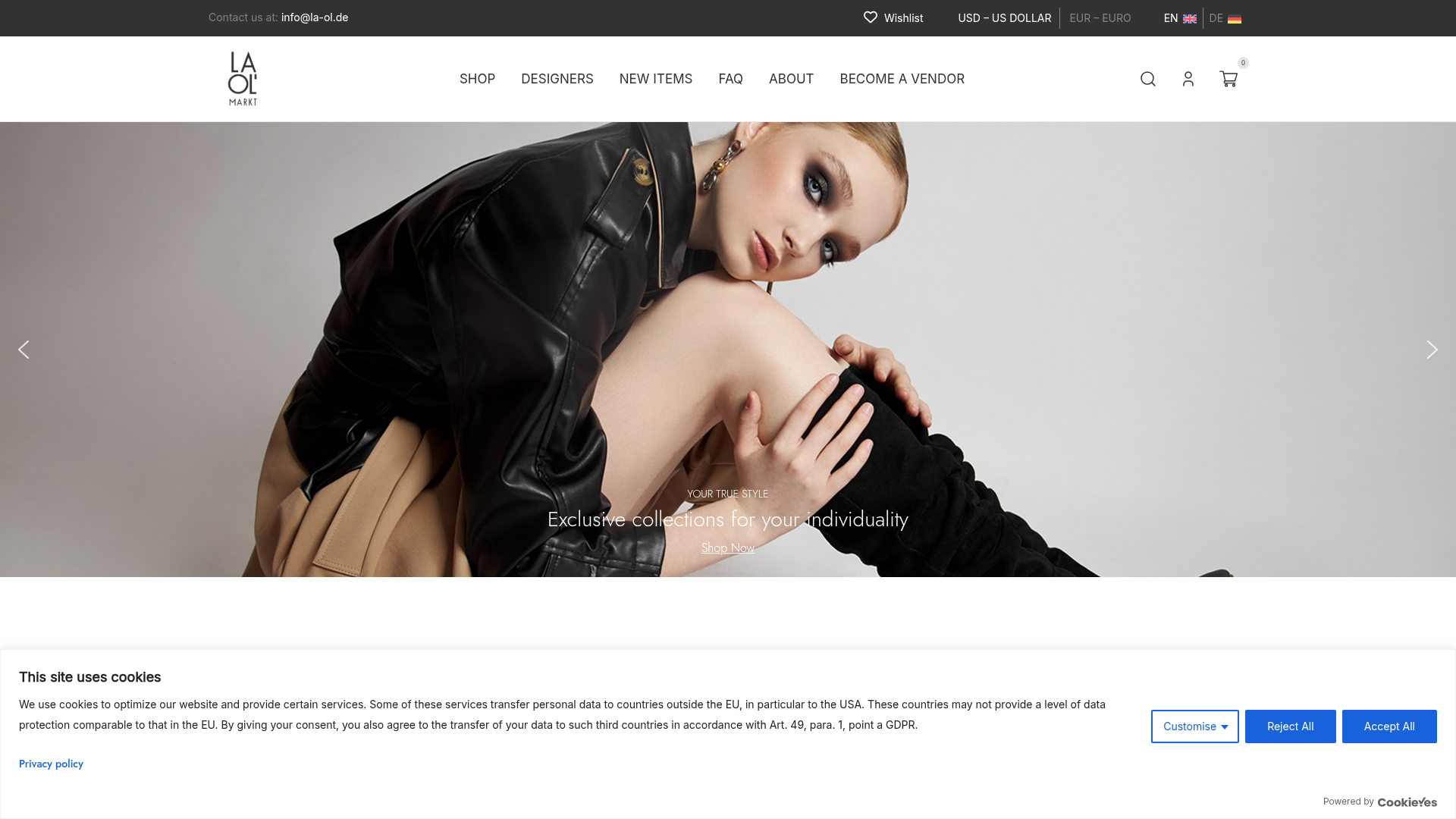 Screenshot von La-Ol.com