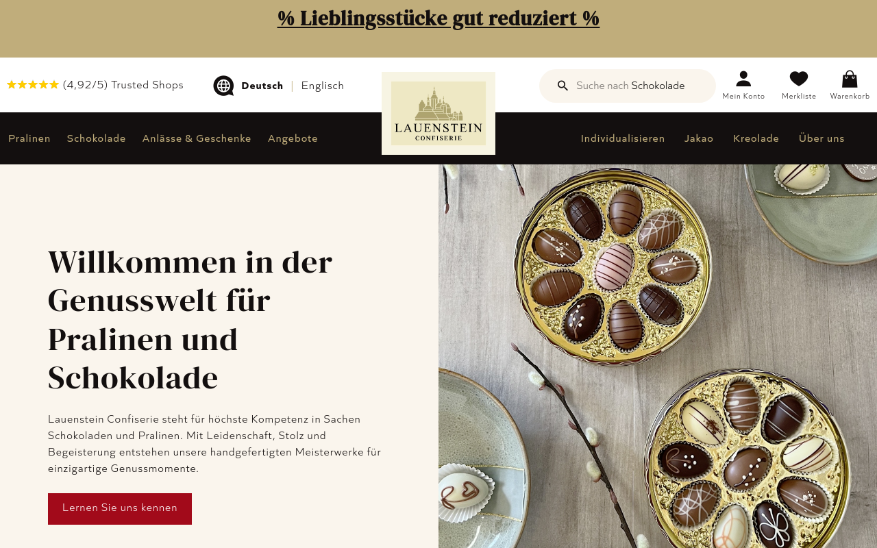 Screenshot von lauensteiner.de