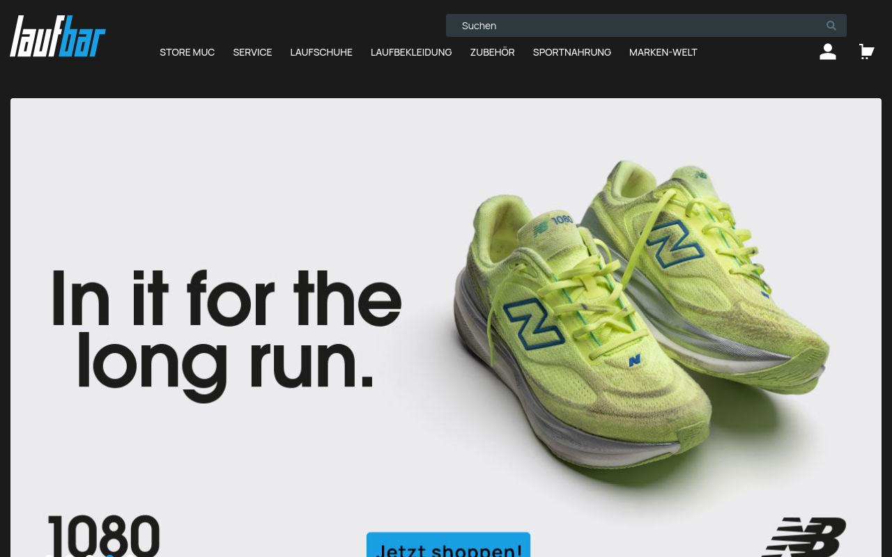 Screenshot von lauf-bar.de