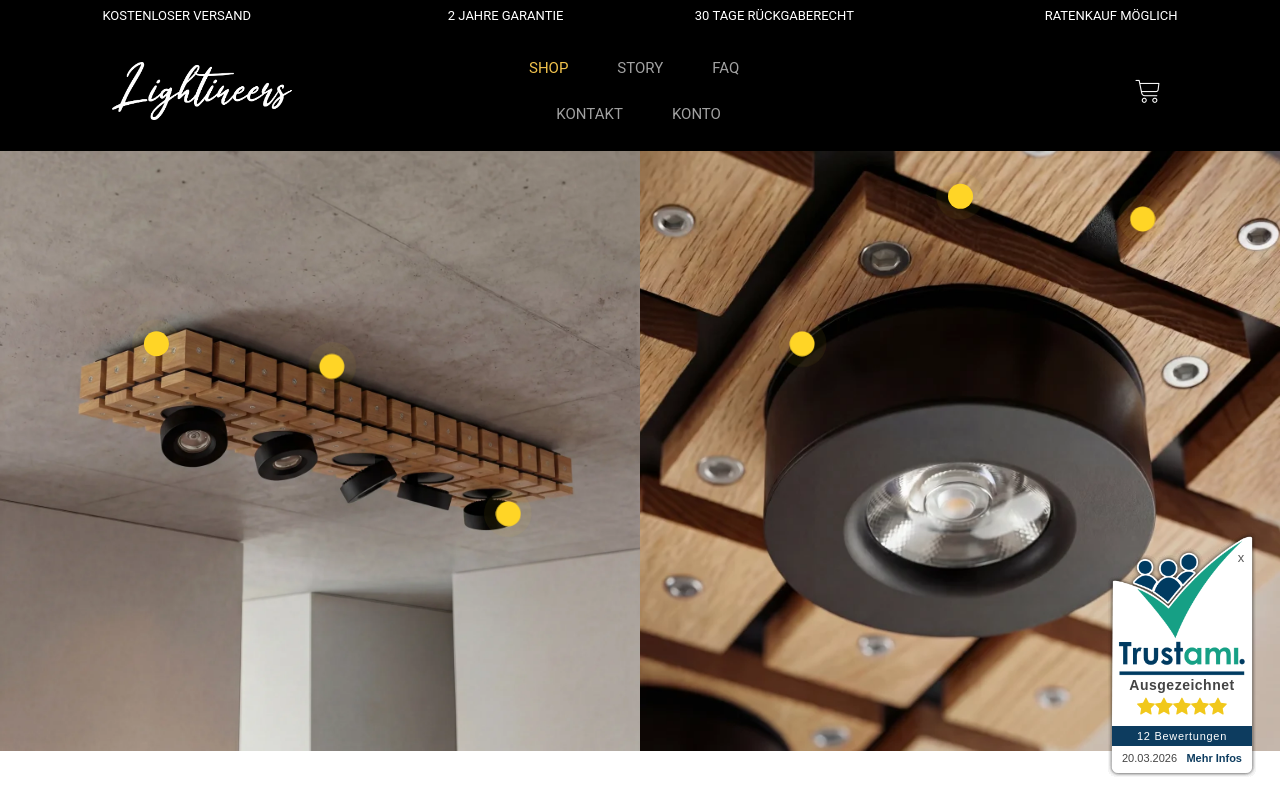 Screenshot von lightineers.com