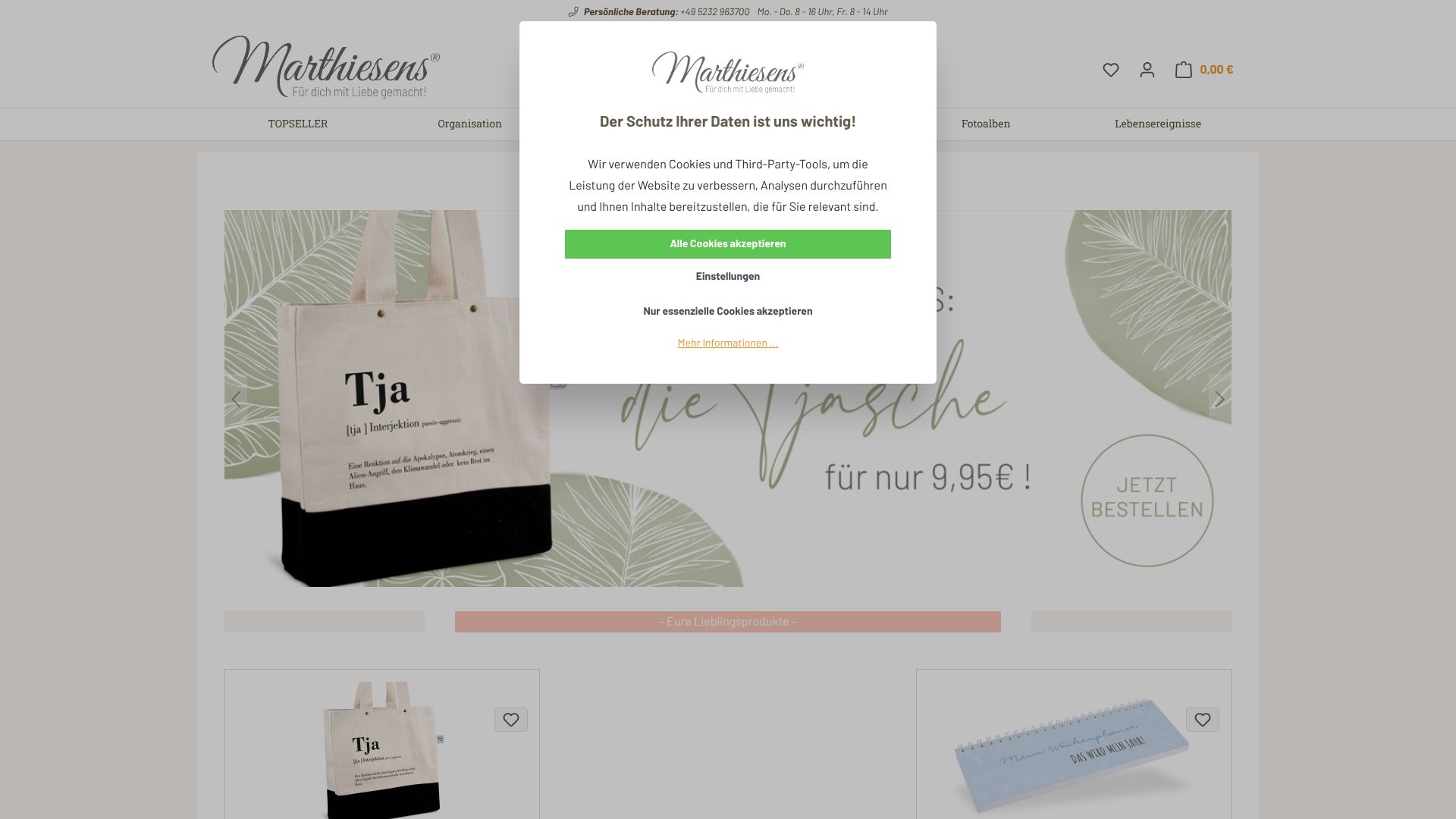 Screenshot von Marthiesens