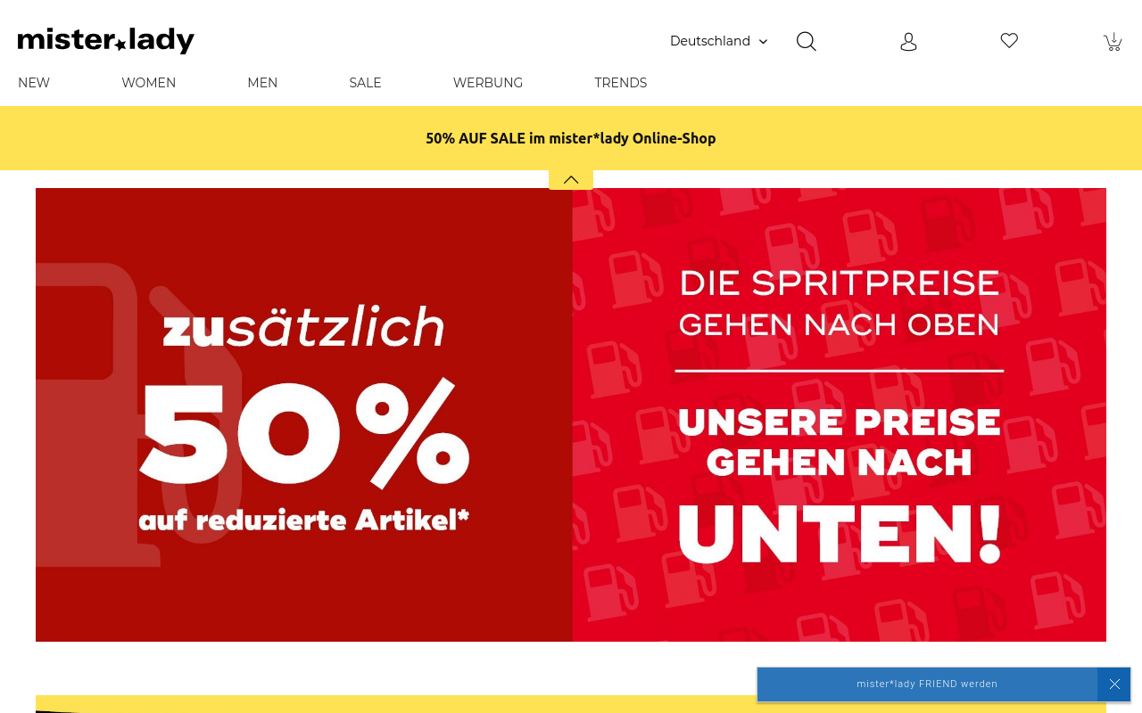 Screenshot von mister-lady.com