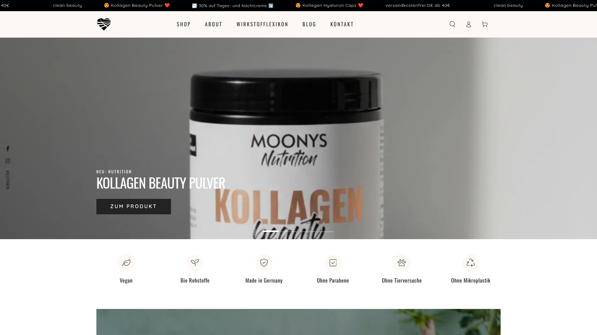 Screenshot von moonys