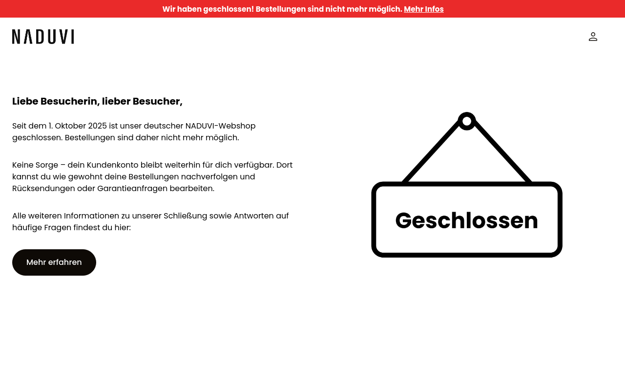 Screenshot von naduvi.de