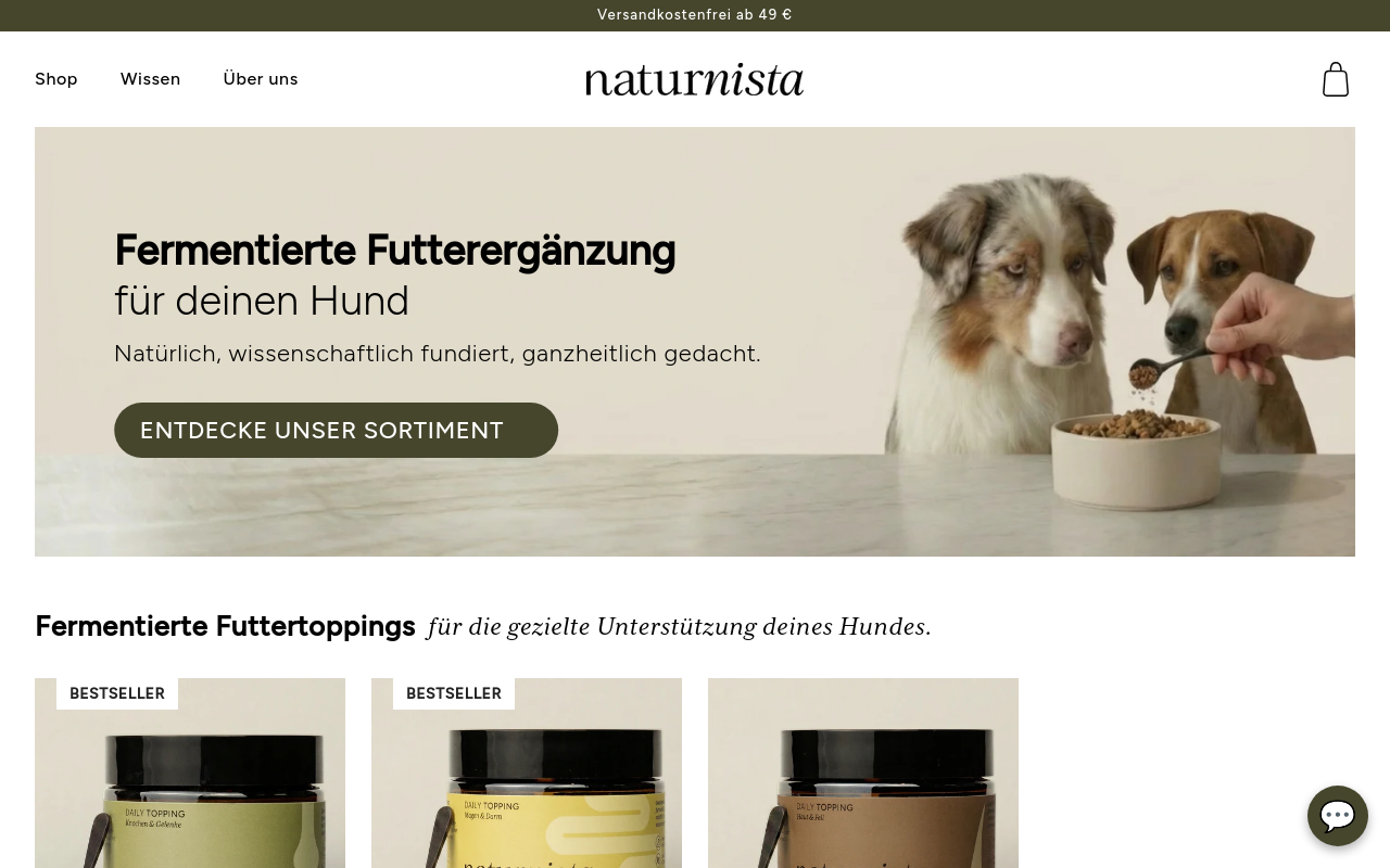 Screenshot von naturnista