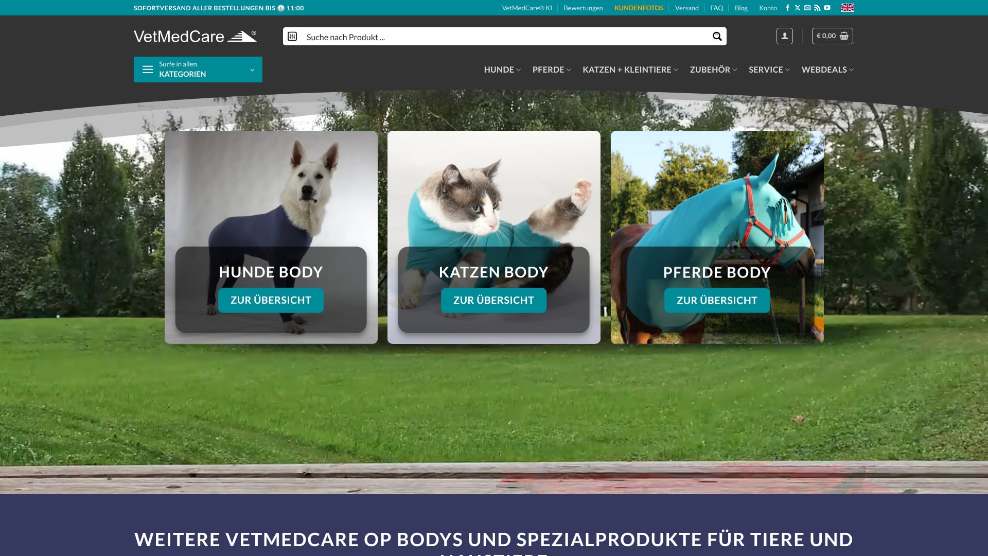 Screenshot von OP BODY Shop