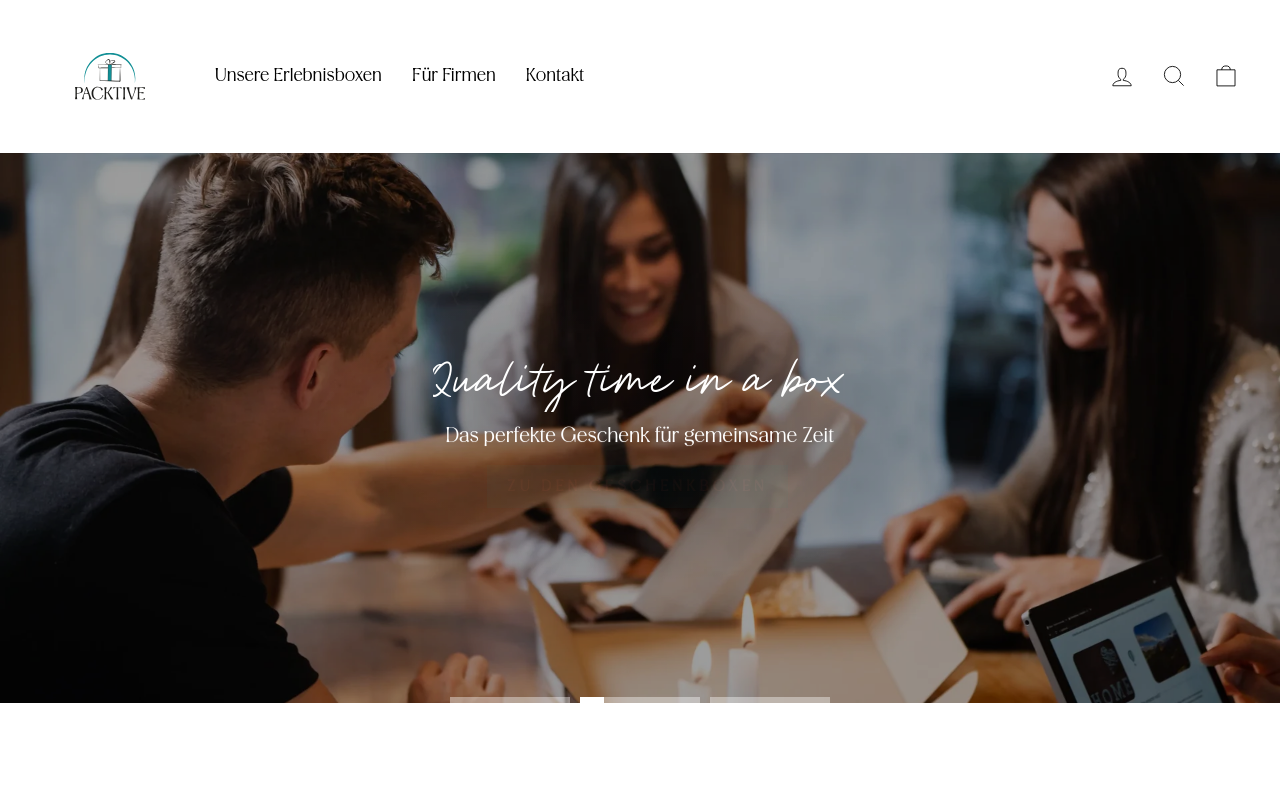 Screenshot von packtive.de