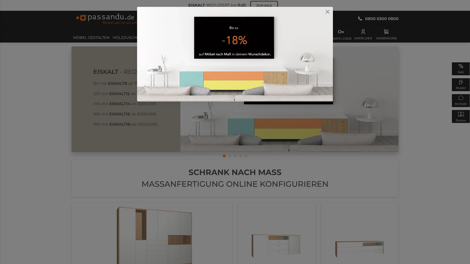 Screenshot von Passandu.de