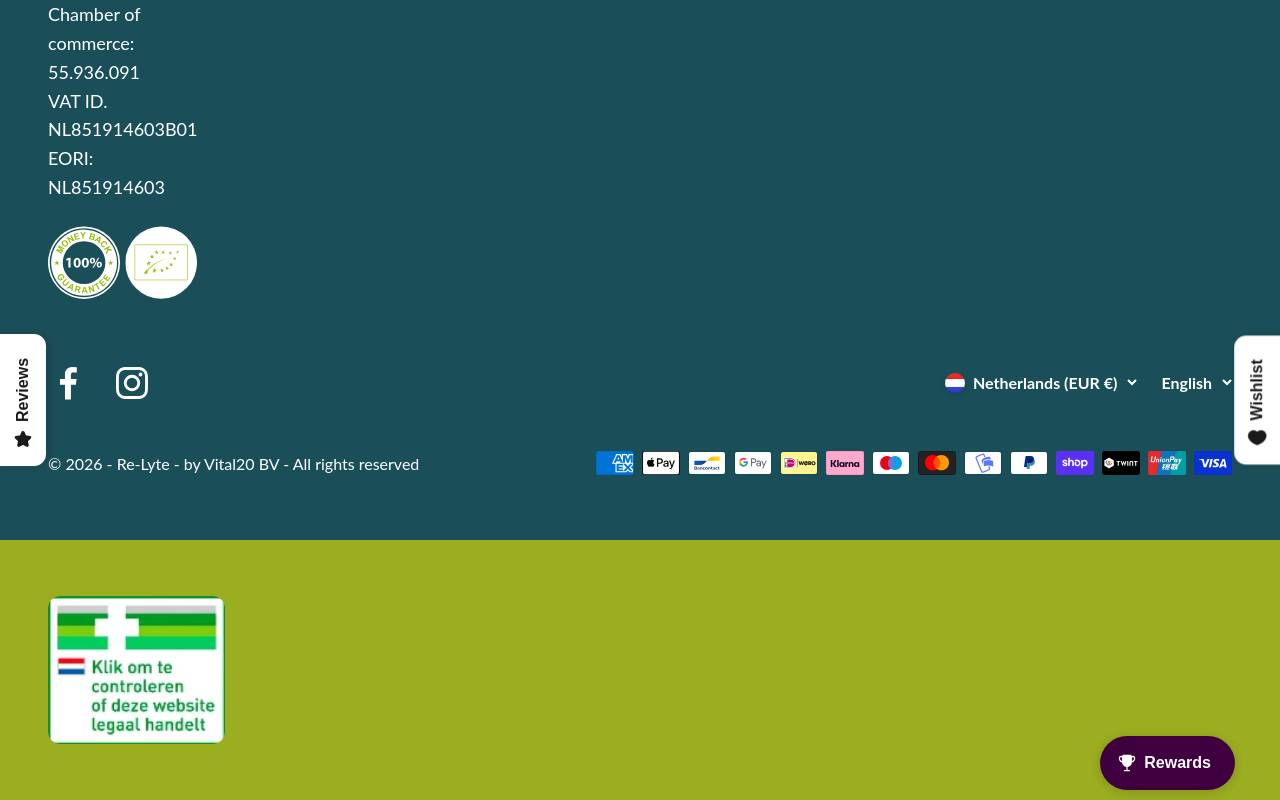 Screenshot von re-lyte.vital20.com
