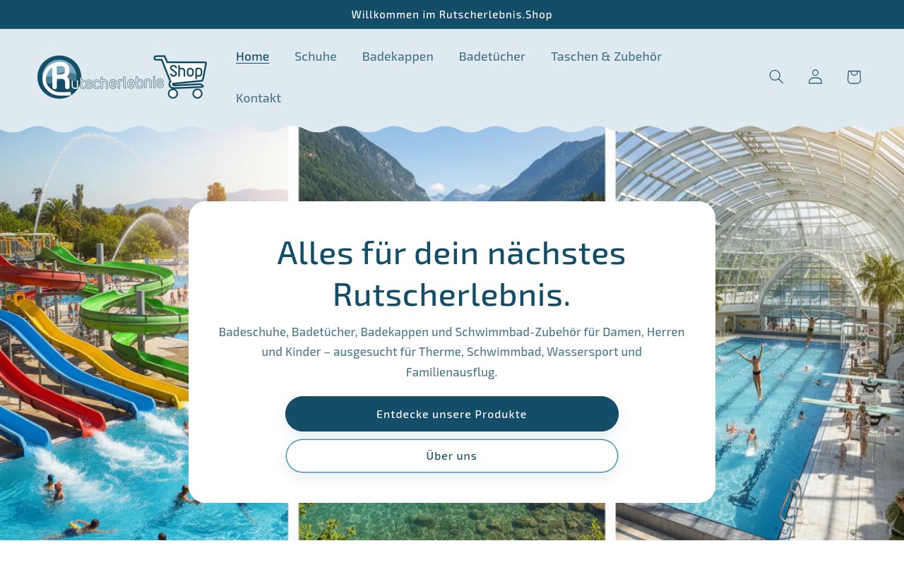 Screenshot von Rutscherlebnis-Shop