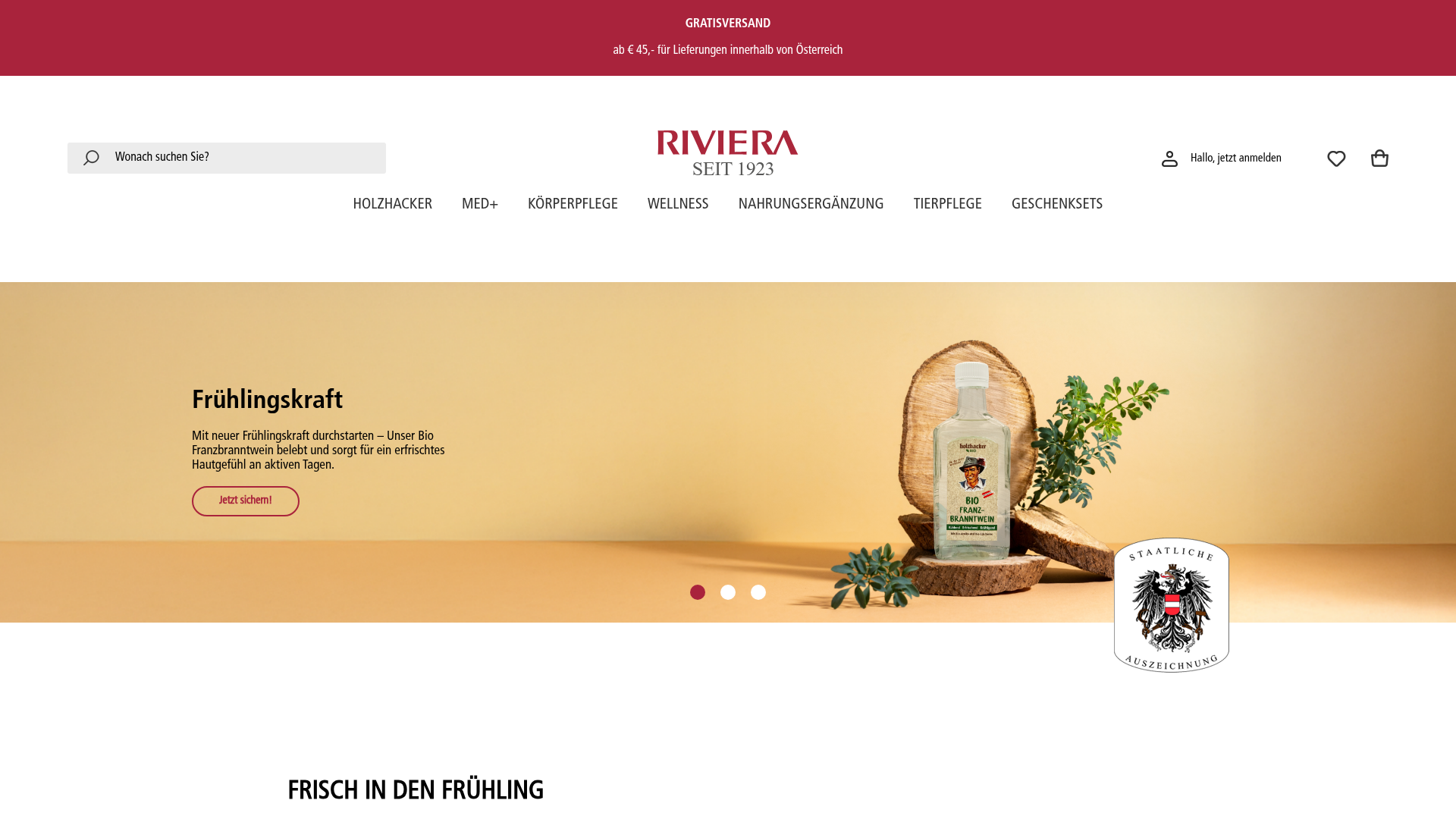 Screenshot von Riviera