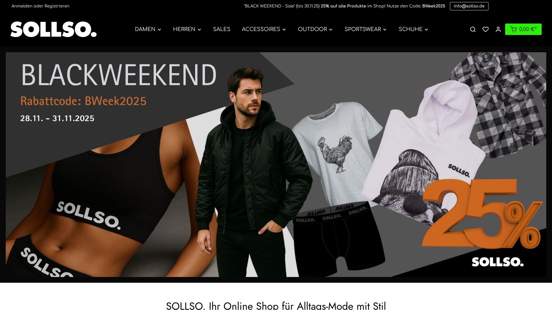 Screenshot von sollso.de