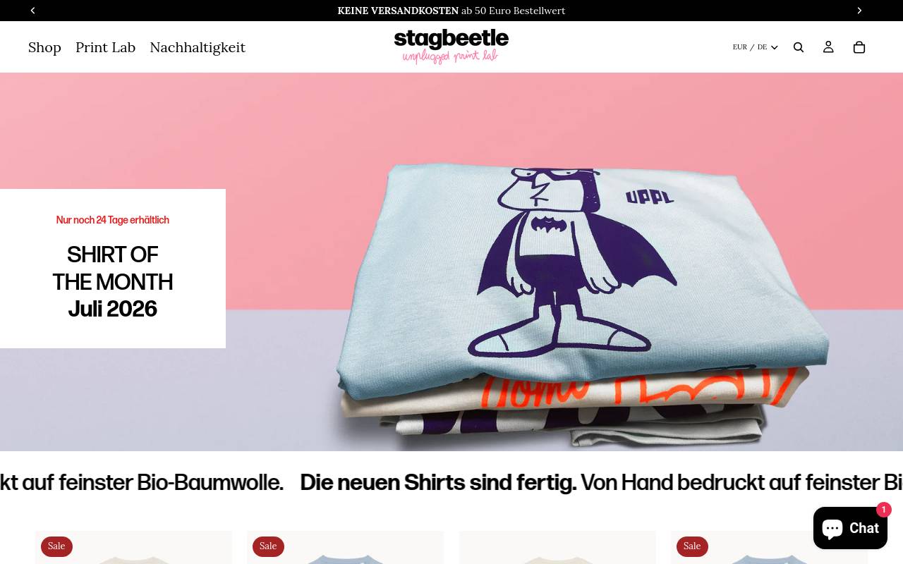 Screenshot von Stagbeetle Lab