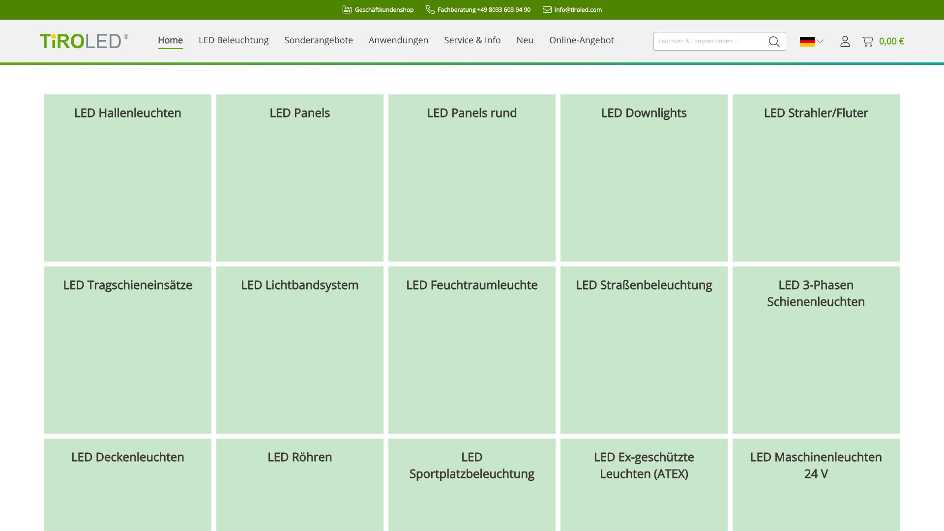 Screenshot von TIROLED