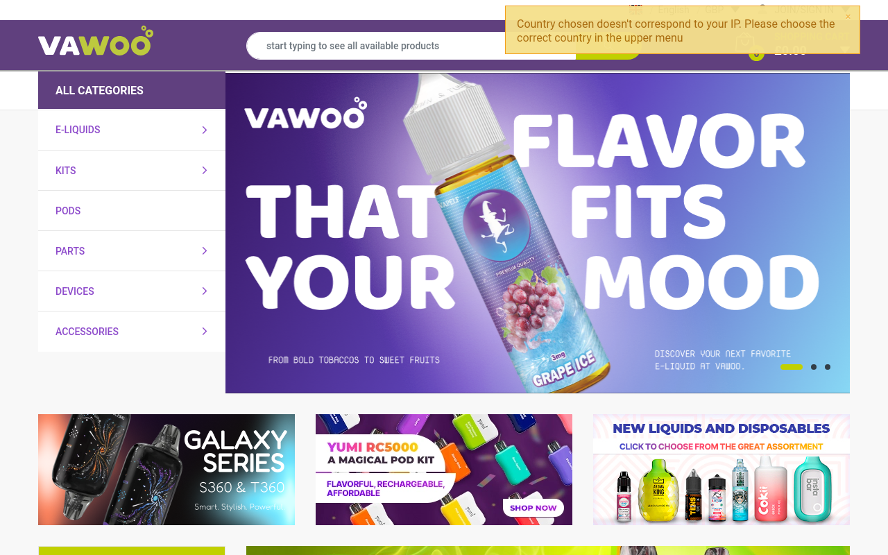 Screenshot von Vawoo