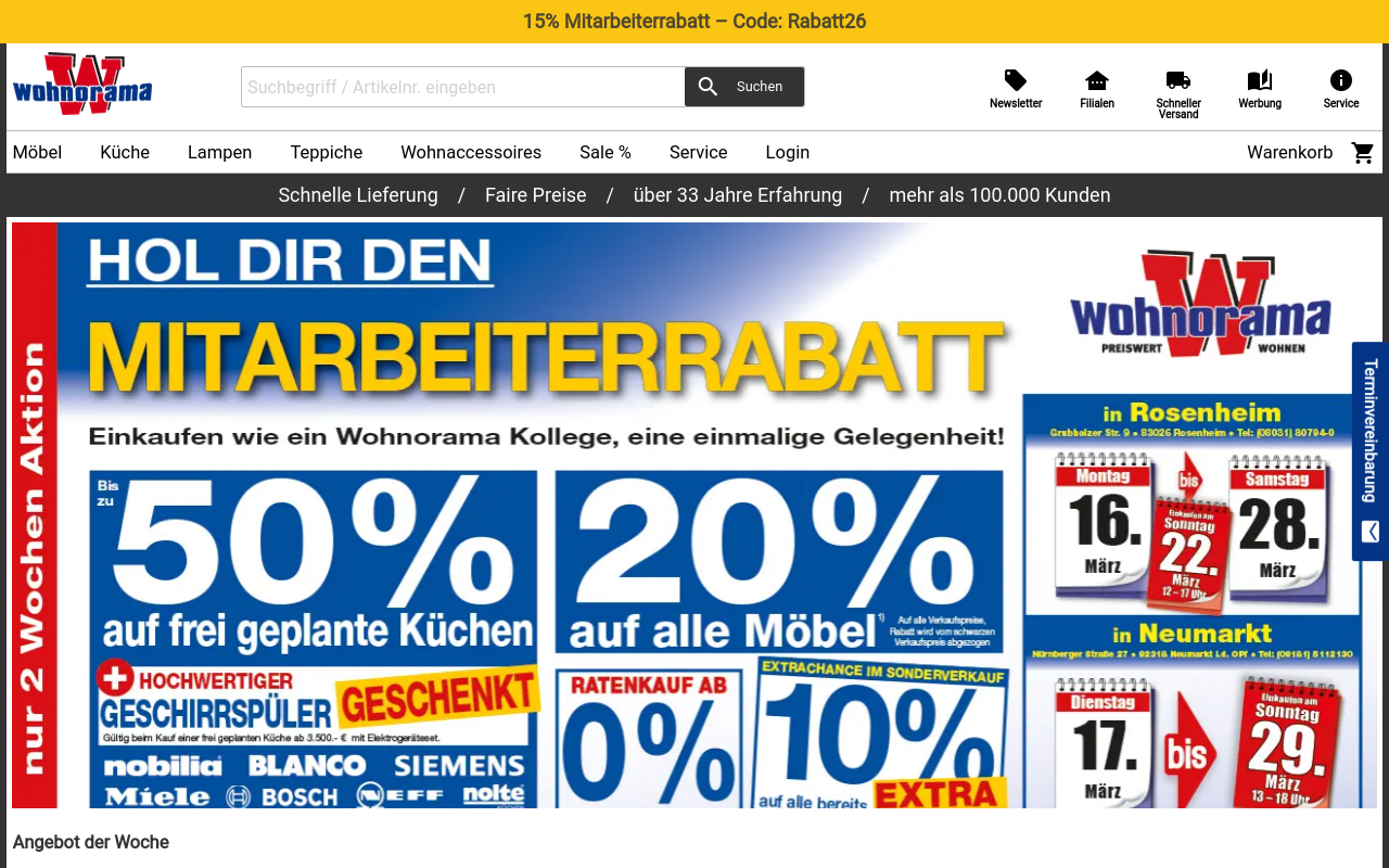 Screenshot von wohnorama.de