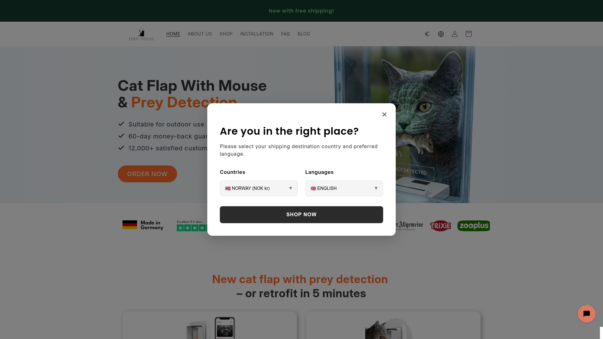 Screenshot von Zeromouse